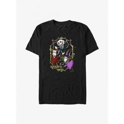Disney Nightmare Before Christmas Boys Lock, Shock & Barrel Black T-Shirt
