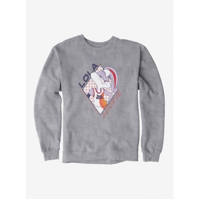 Space Jam Lola Bunny Diamond Grid Men's Sweatshirt