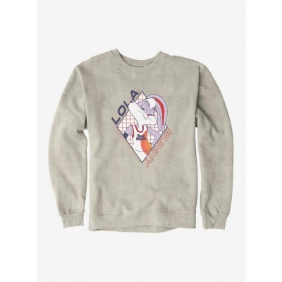 Space Jam Lola Bunny Diamond Grid Men's Sweatshirt