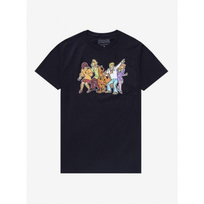 Scooby-Doo Mystery Gang Line-Up Unisex T-Shirt