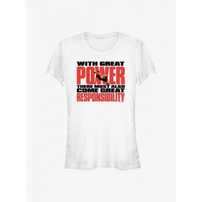 Marvel's No Way Home Spider-Man Tee for Girls - White