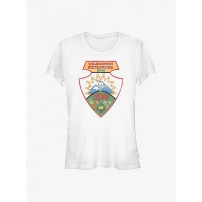 Disney Pixar Up Girls Camp Shirt - White