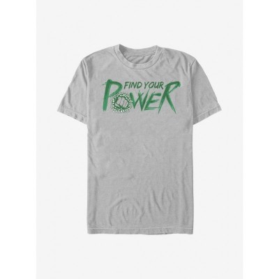 Marvel Silver Find Hulk Power T-Shirt for Men