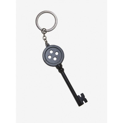 Coraline Other World Metal Keychain - 4" Long, Imported