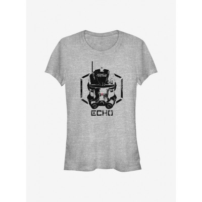 Star Wars Echo Girls T-Shirt - The Bad Batch in Grey