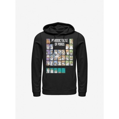 Star Wars Porg Hoodie for Men - The Last Jedi Black