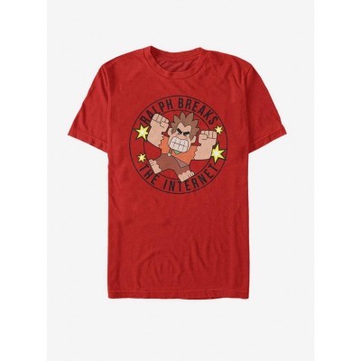Disney Wreck-It Ralph Graphic T-Shirt - Men's Red