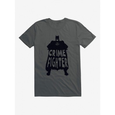 Batman Crime Fighter T-Shirt by DC Comics, Men's 100% Cotton Comfort