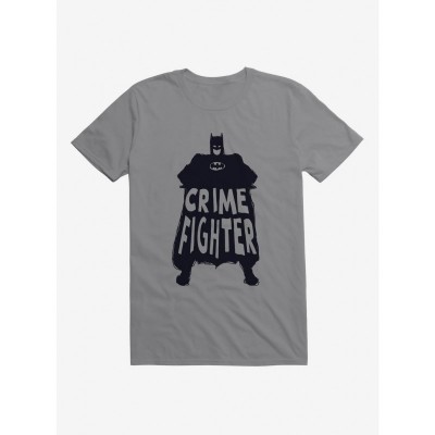 Batman Crime Fighter T-Shirt by DC Comics, Men's 100% Cotton Comfort
