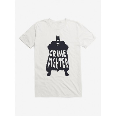 Batman Crime Fighter T-Shirt by DC Comics, Men's 100% Cotton Comfort