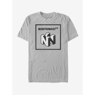 Nintendo 64 Silver Element T-Shirt for Men