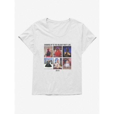 Barbie Holiday Party T-Shirt for Plus Size Girls