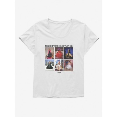 Barbie Holiday Party T-Shirt for Plus Size Girls