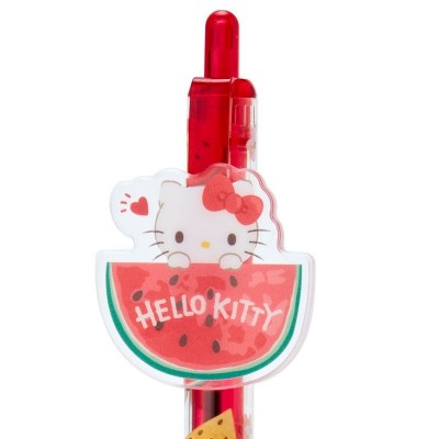 Hello Kitty Fruit Motif Ballpoint Pen - Sweet Slices Series