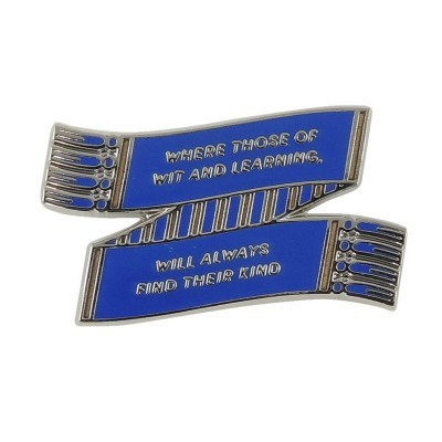 Ravenclaw House Scarf Enamel Pin for Harry Potter Fans