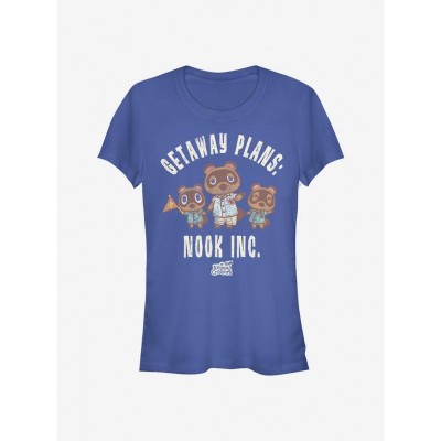 Animal Crossing Vacation T-Shirt for Girls