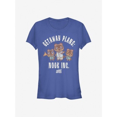 Animal Crossing Vacation T-Shirt for Girls
