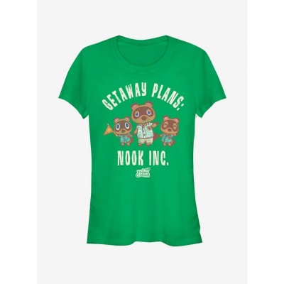Animal Crossing Vacation T-Shirt for Girls