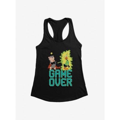 Looney Tunes Girls Cotton Tank Top with Porky Pig & Daffy Duck