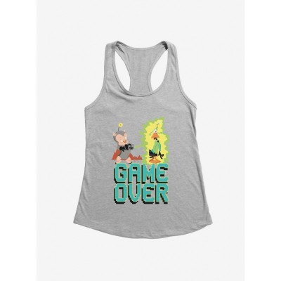 Looney Tunes Girls Cotton Tank Top with Porky Pig & Daffy Duck