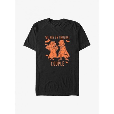Marvel Unusual Couple Big & Tall T-Shirt - WandaVision Edition - BLACK