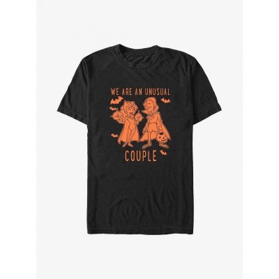Marvel Unusual Couple Big & Tall T-Shirt - WandaVision Edition - BLACK