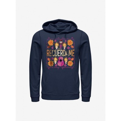 Disney Pixar Coco Remember Me Men's Blue Hoodie