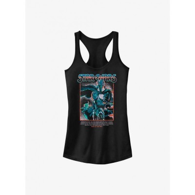 Star Wars Mandalorian Adventure Tank Top for Girls - Black