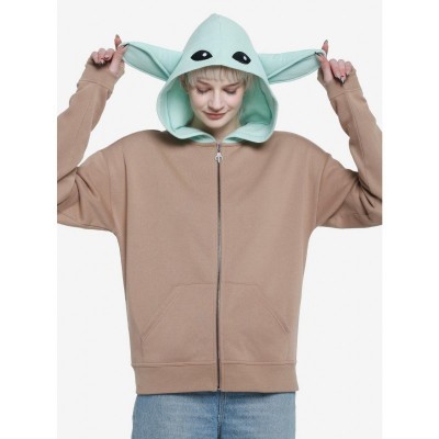 Her Universe Cozy Grogu Hoodie for Girls