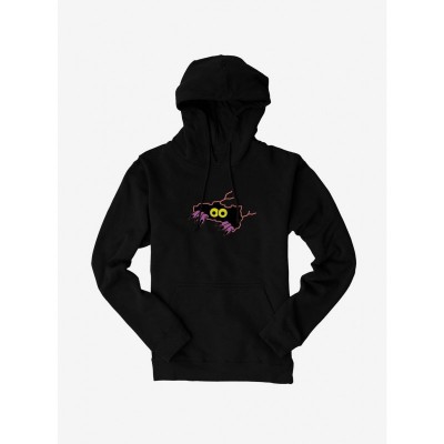 Rick And Morty Hoodie with Looking Eyes - Men's Unisex Heavyweight Fleece