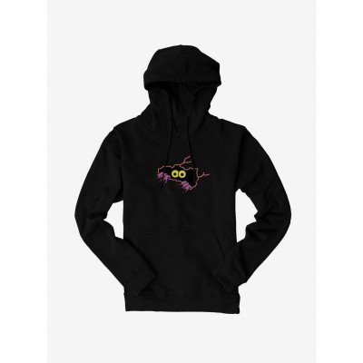 Rick And Morty Hoodie with Looking Eyes - Men's Unisex Heavyweight Fleece
