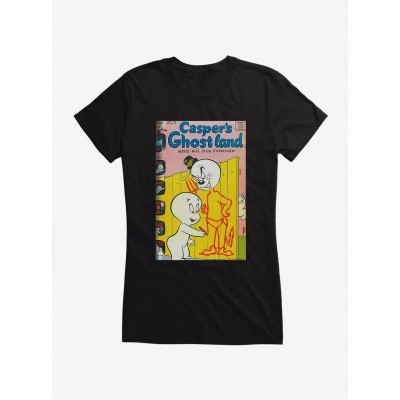 Casper Ghostland Fence Art Lightweight Cotton Girls T-Shirt