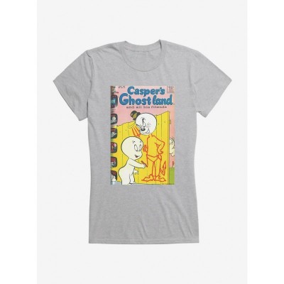 Casper Ghostland Fence Art Lightweight Cotton Girls T-Shirt