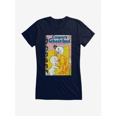 Casper Ghostland Fence Art Lightweight Cotton Girls T-Shirt