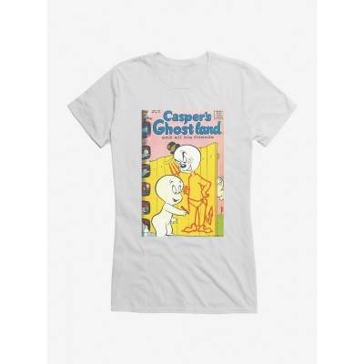 Casper Ghostland Fence Art Lightweight Cotton Girls T-Shirt