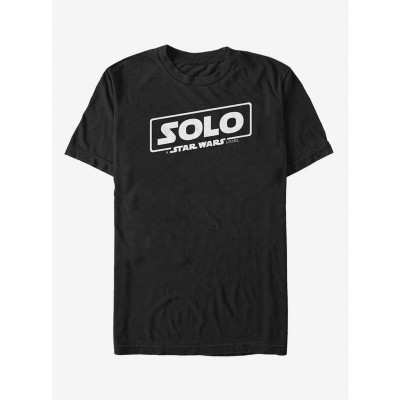 Solo Star Wars Classic Logo Men's T-Shirt - Black