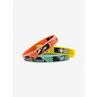 Spy X Family Loid Yor Anya Rubber Bracelet Gift Set