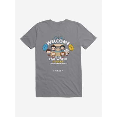 Welcome to the Real World Unisex Cotton T-Shirt