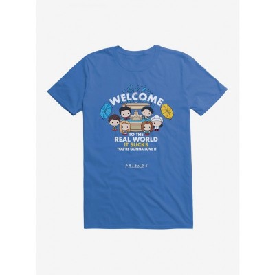 Welcome to the Real World Unisex Cotton T-Shirt