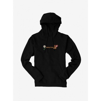Deery-Lou Unisex Heavyweight Hoodie with Flower Logo