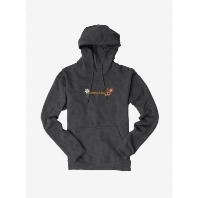Deery-Lou Unisex Heavyweight Hoodie with Flower Logo