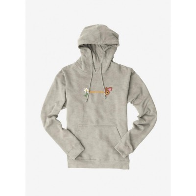 Deery-Lou Unisex Heavyweight Hoodie with Flower Logo