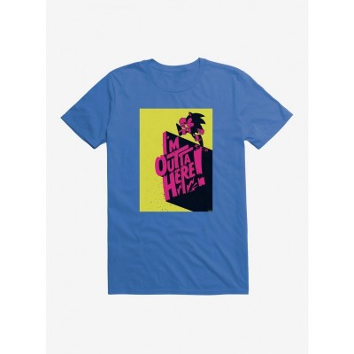 Sonic Dash "I'm Outta Here" Comfortable Men's T-Shirt