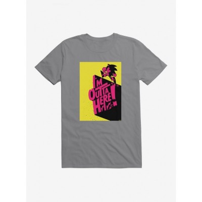 Sonic Dash "I'm Outta Here" Comfortable Men's T-Shirt
