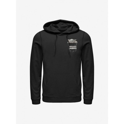 Mandalorian Child Badge Hoodie - Precious Cargo Men's Black
