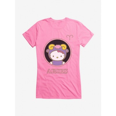 Hello Kitty Aries Stencil Tee for Girls