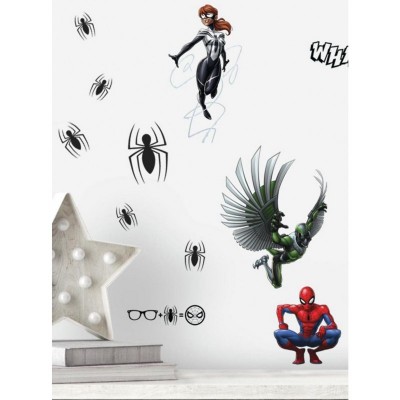 Marvel's Spider-Man Beloved Characters Removable Wall Decals