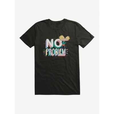 Hey Arnold No Problem Lightweight Cotton T-Shirt for Men