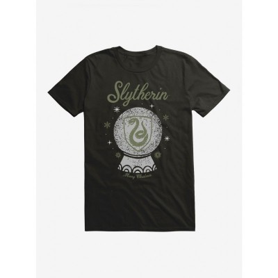 Harry Potter Slytherin Snow Globe T-Shirt for Men and Unisex