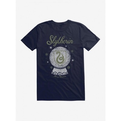 Harry Potter Slytherin Snow Globe T-Shirt for Men and Unisex